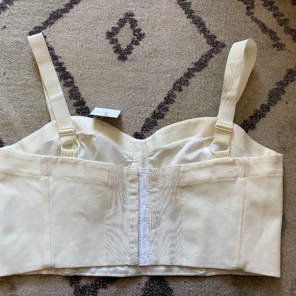 White Club Monaco Crop bustier - Picture 2 of 11